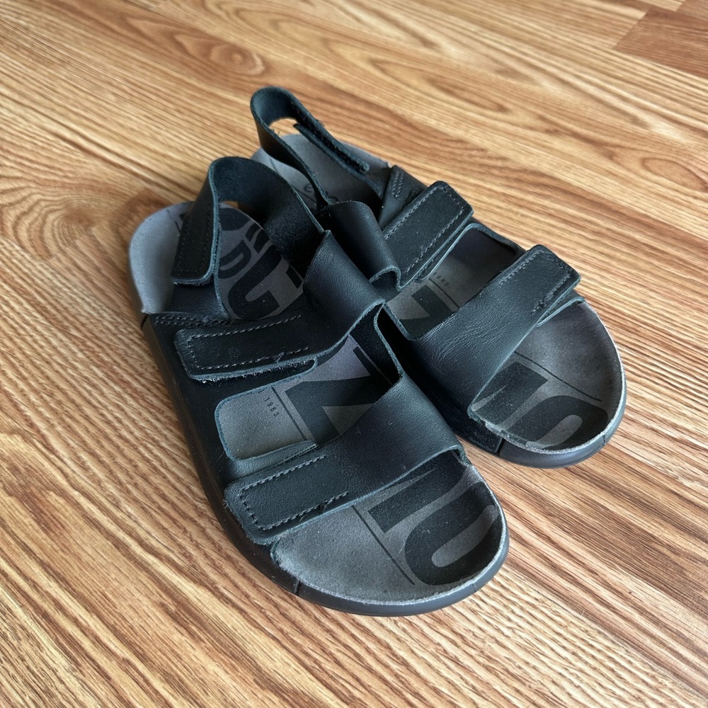 Ecco Black Kids Sandals